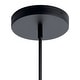preview thumbnail 5 of 3, Kichler Calters 28.5 inch LED Foyer Pendant with Black Finish