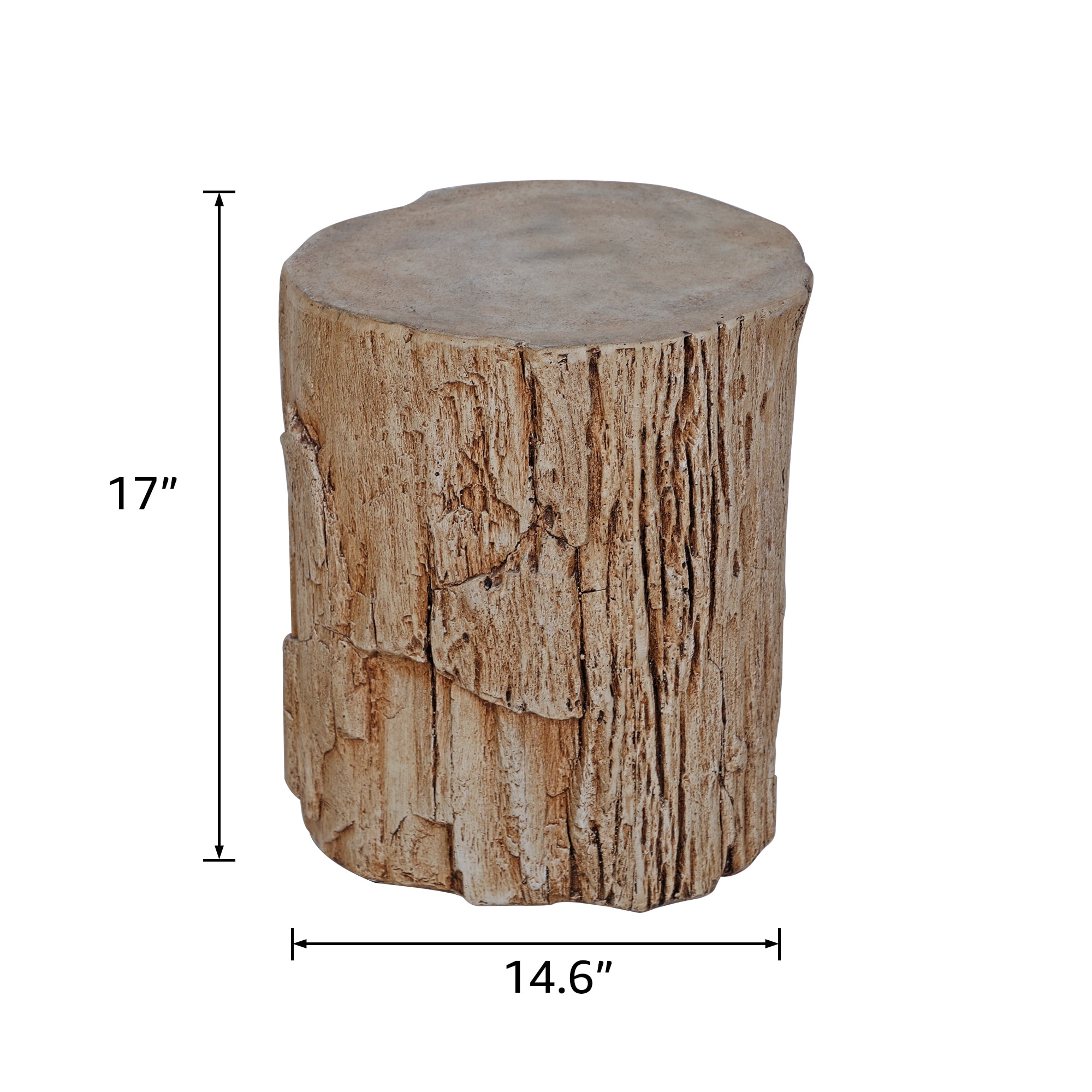 Outdoor Accent Table Concrete End Table - On Sale - Overstock ...