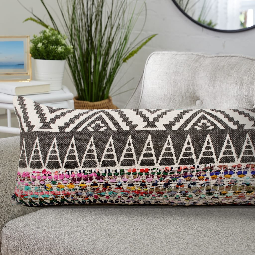 Sevita Boho Geometric Throw Pillow