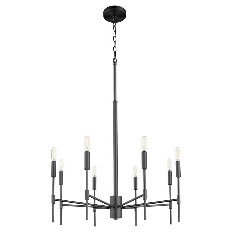 Quorum International 663-8 Hamilton 8 Light 28" Wide Chandelier