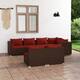 Option Brown/Cinnamon red 7 Piece