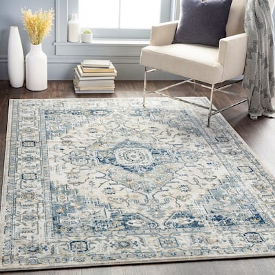 Livabliss Annuska Persian Medallion Area Rug