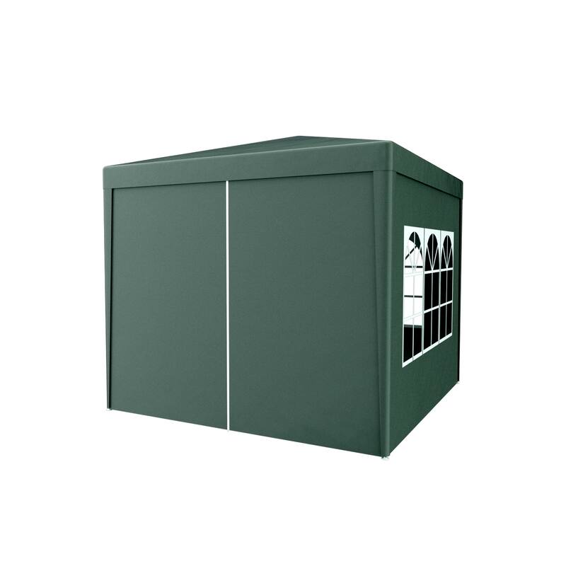 10x10 Heavy Duty Outdoor Party Tent with Removable Walls, Waterproof & UV-Resistant, Easy Assembly