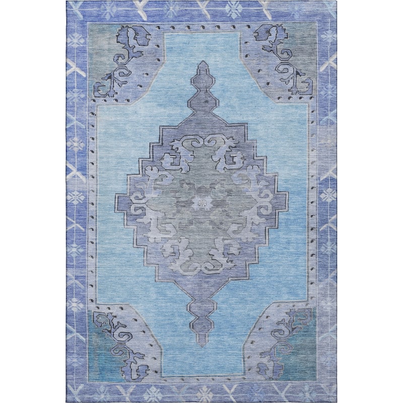 Premium Washable Super Soft Vintage Traditional Mayfield Rug