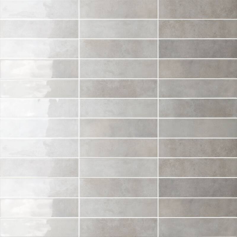 Melanie 3" x 12" Zellige Subway Wall Tiles