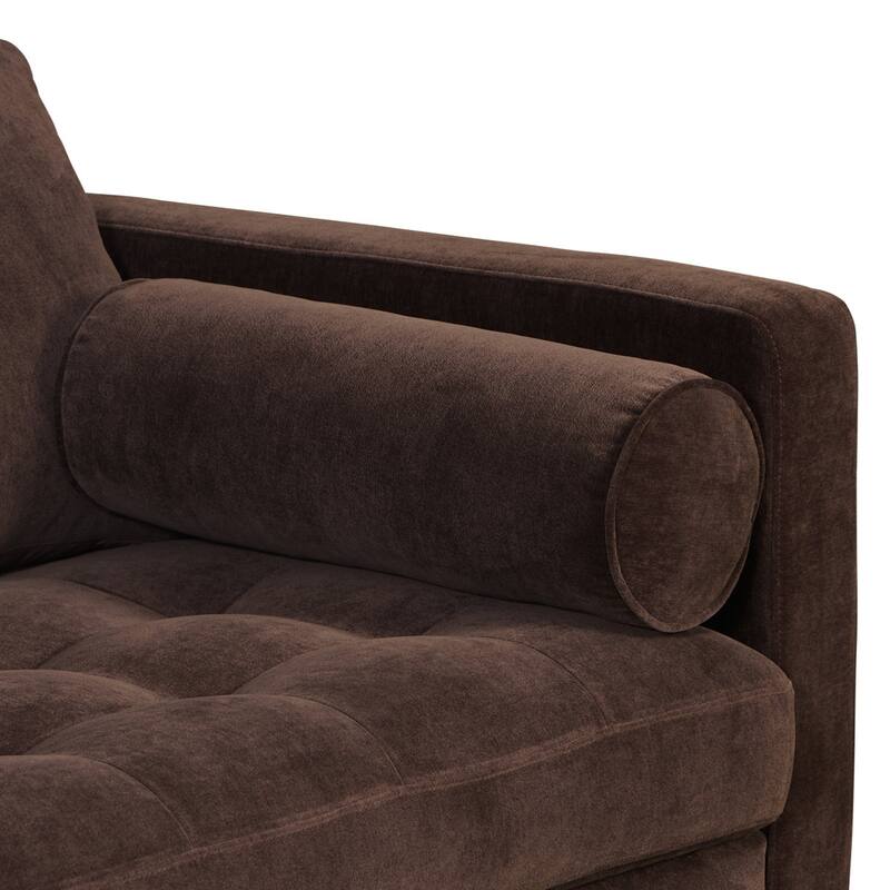 Poly & Bark Napa 82" Fabric Pull-Out Sofa Bed