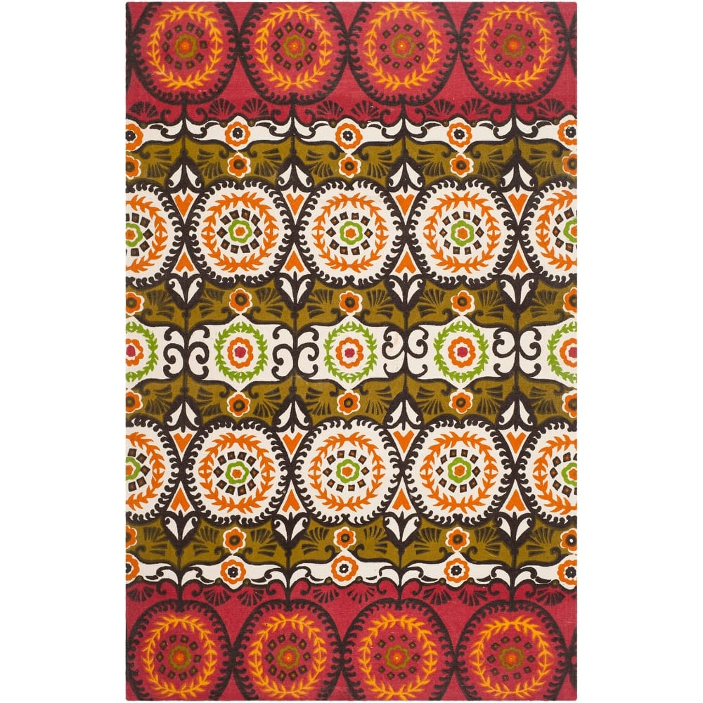 SAFAVIEH Handmade Cedar Brook Vinciane Modern Cotton Rug
