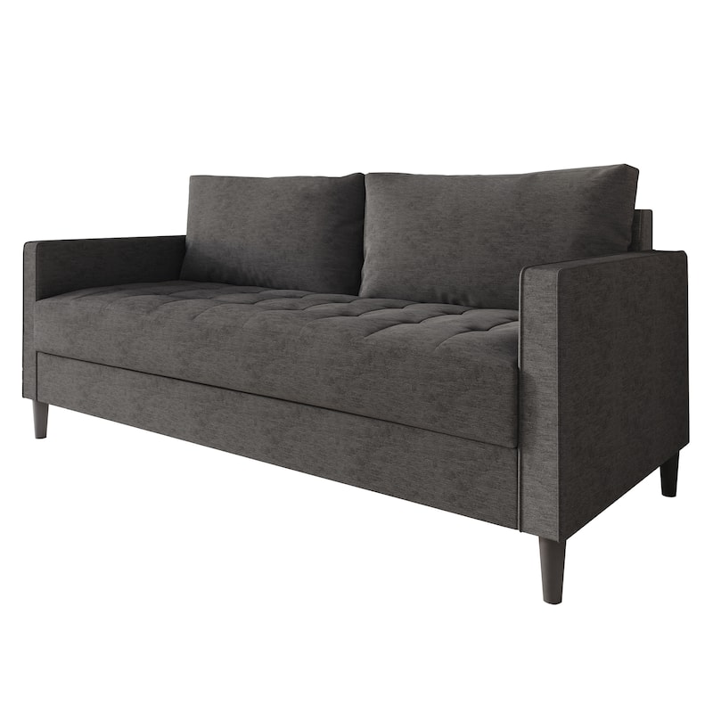 CraftPorch Contemporary Linen Upholstered 2-Piece Living Room Set
