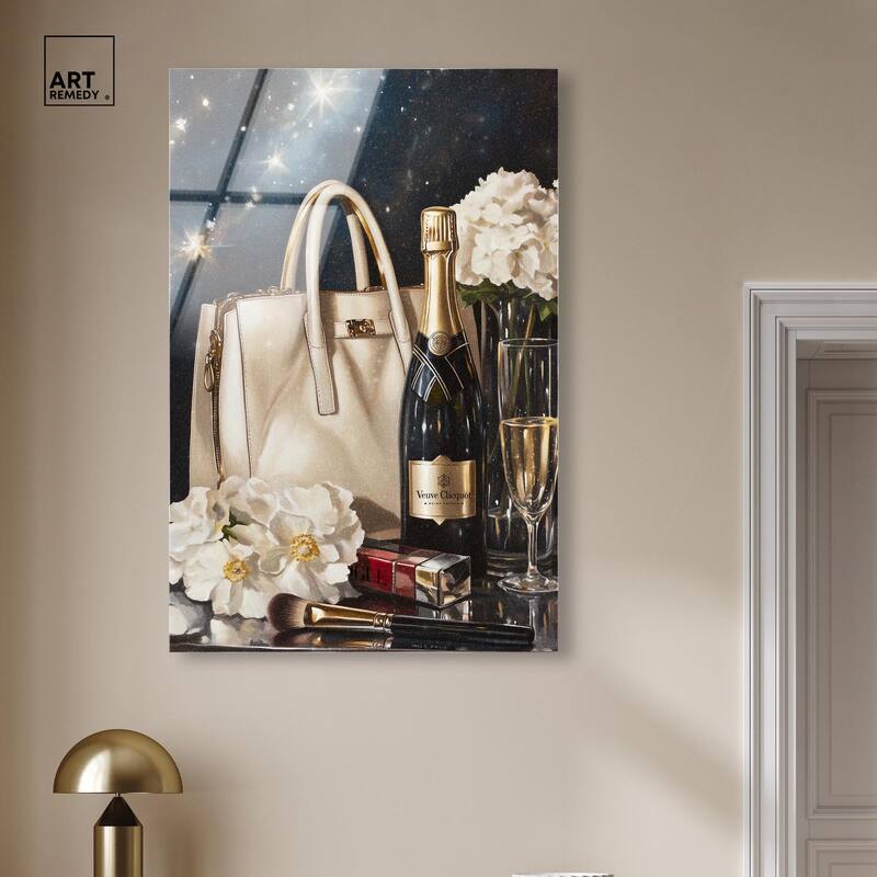 Cheers to Starry Glam Acrylic by Art Remedy, Ready to Hang