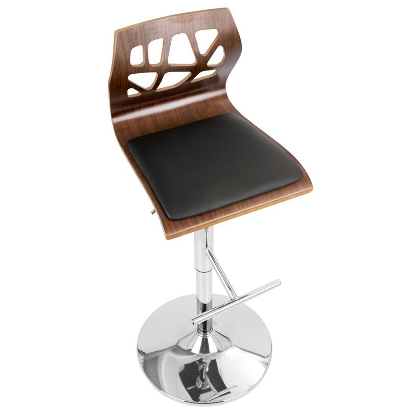 Carson Carrington Sala Adjustable Bar Stool with Straight T Footrest (Set of 3)