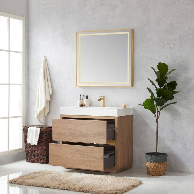 Miseno MV703036 Huesca 36" Free Standing Single Basin Vanity Set with