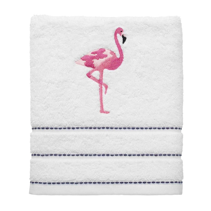 Izod Flamingo 3-Piece Towel Set - Towel 3pc Set - B/H/FT