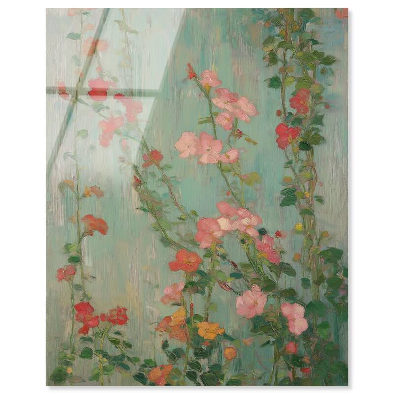 String of Colors II Acrylic by Art Remedy, Ready to Hang - 30" x 36"
