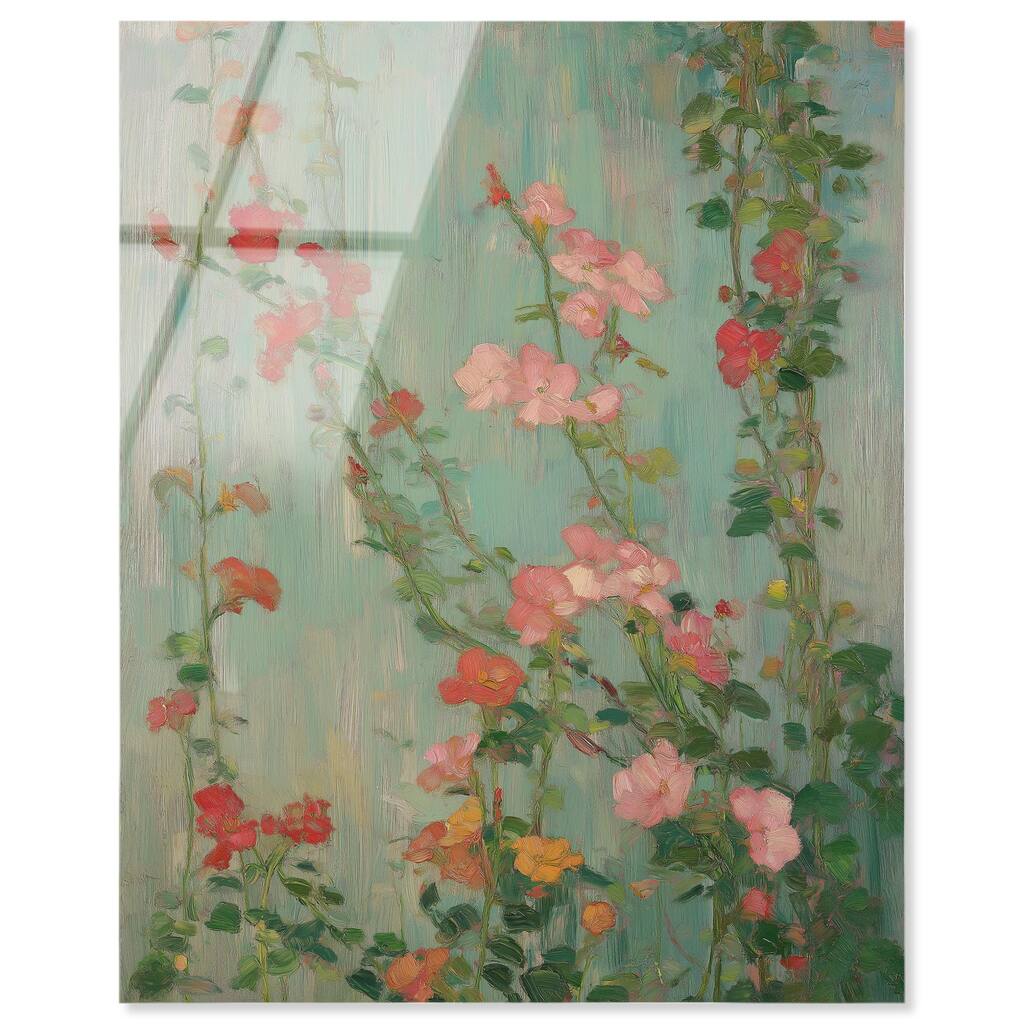 String of Colors II Acrylic by Art Remedy, Ready to Hang