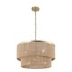 preview thumbnail 22 of 34, GetLedel 23.8" 6-Light Dimmable Handwoven Drum Chandelier