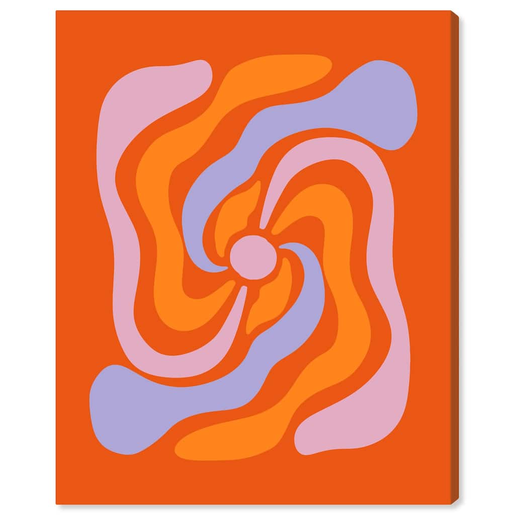 To Paste the Petals Canvas by Art Remedy, Gallery Wrapped