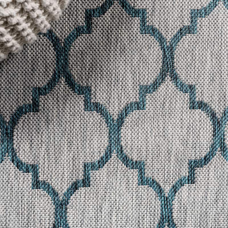 JONATHAN Y Isla Ogee Trellis Indoor/Outdoor Area Rug