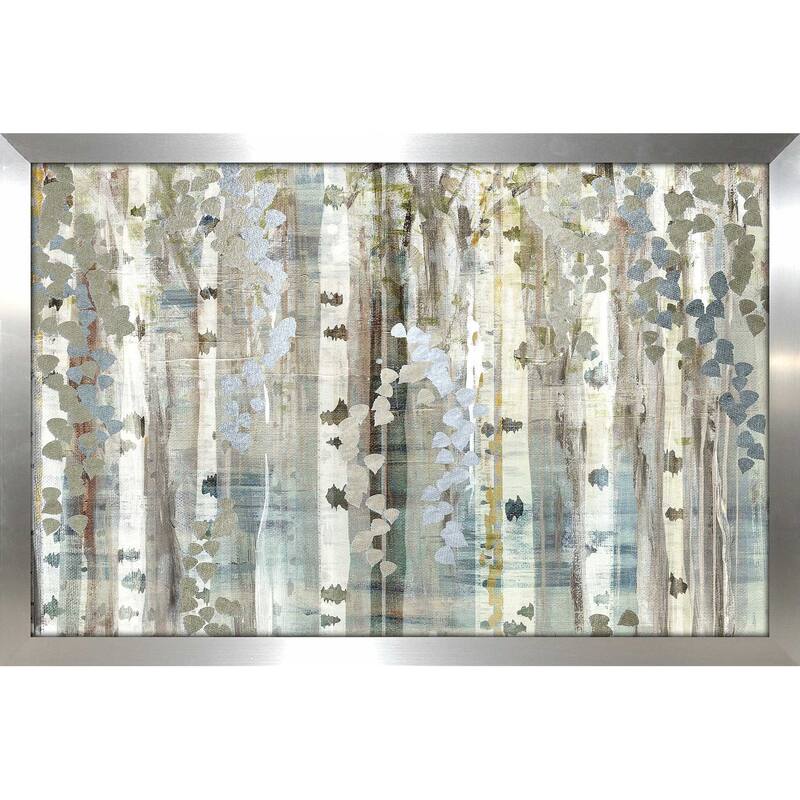 "Birch Wood Meadow" by Susan Jill Print on Acrylic