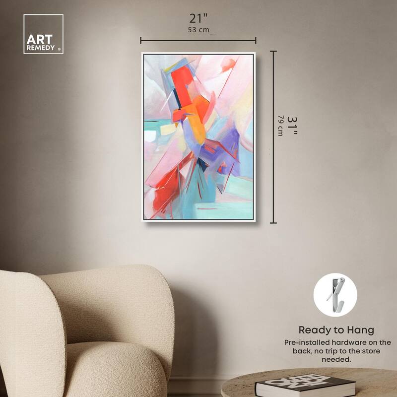 Give Joy I Canvas by Art Remedy
