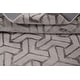 preview thumbnail 7 of 5, Modern Wool/ Silk Geometric Trellis Oriental Area Rug Hand-Tufted - 4'0" x 6'0"