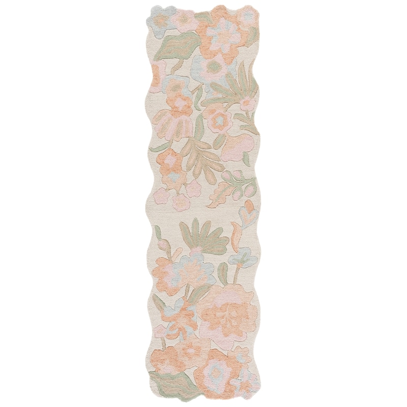 SAFAVIEH Handmade Jardin Radojka Floral Wool Rug