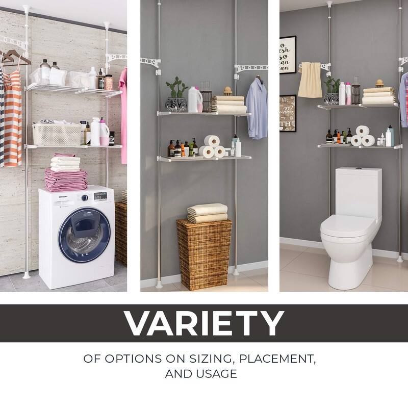 Over The Washer Storage Shelf - 40.9 x 11.7 x 3.3