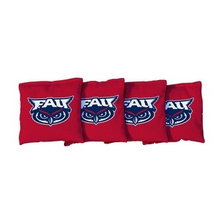 FAU Red Cornhole Bags