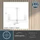 preview thumbnail 8 of 9, Vaxcel Lighting H0290 Grantley 6 Light 26" Wide Ring Chandelier