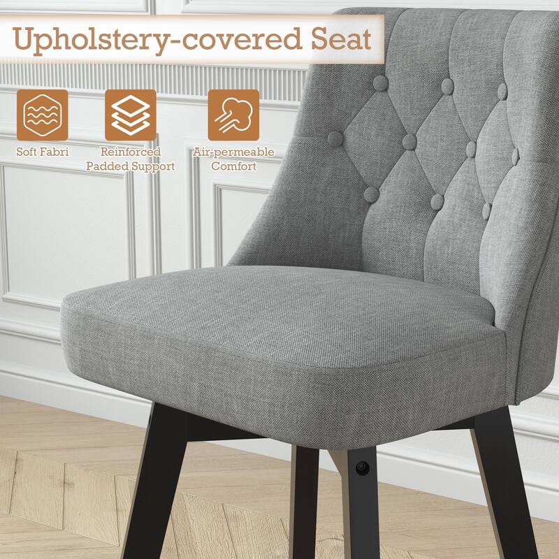 Bar Stools Set of 2 - N/A