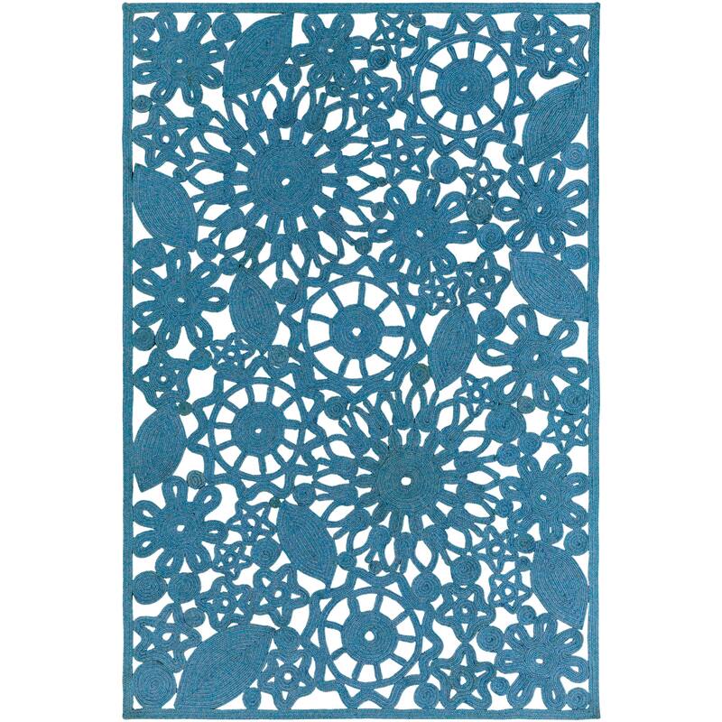 Townshend Floral Cutouts Indoor/Outdoor Area Rug