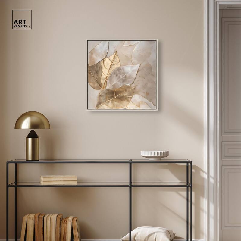 Golden Boughs Canvas by Art Remedy