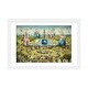 preview thumbnail 10 of 18, iCanvas "Detail Of Central Panel's Top Half, The Garden Of Earthly Delights, 1490-1500" by Hieronymus Bosch White - 16x24x1