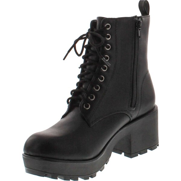 black clear ankle boots