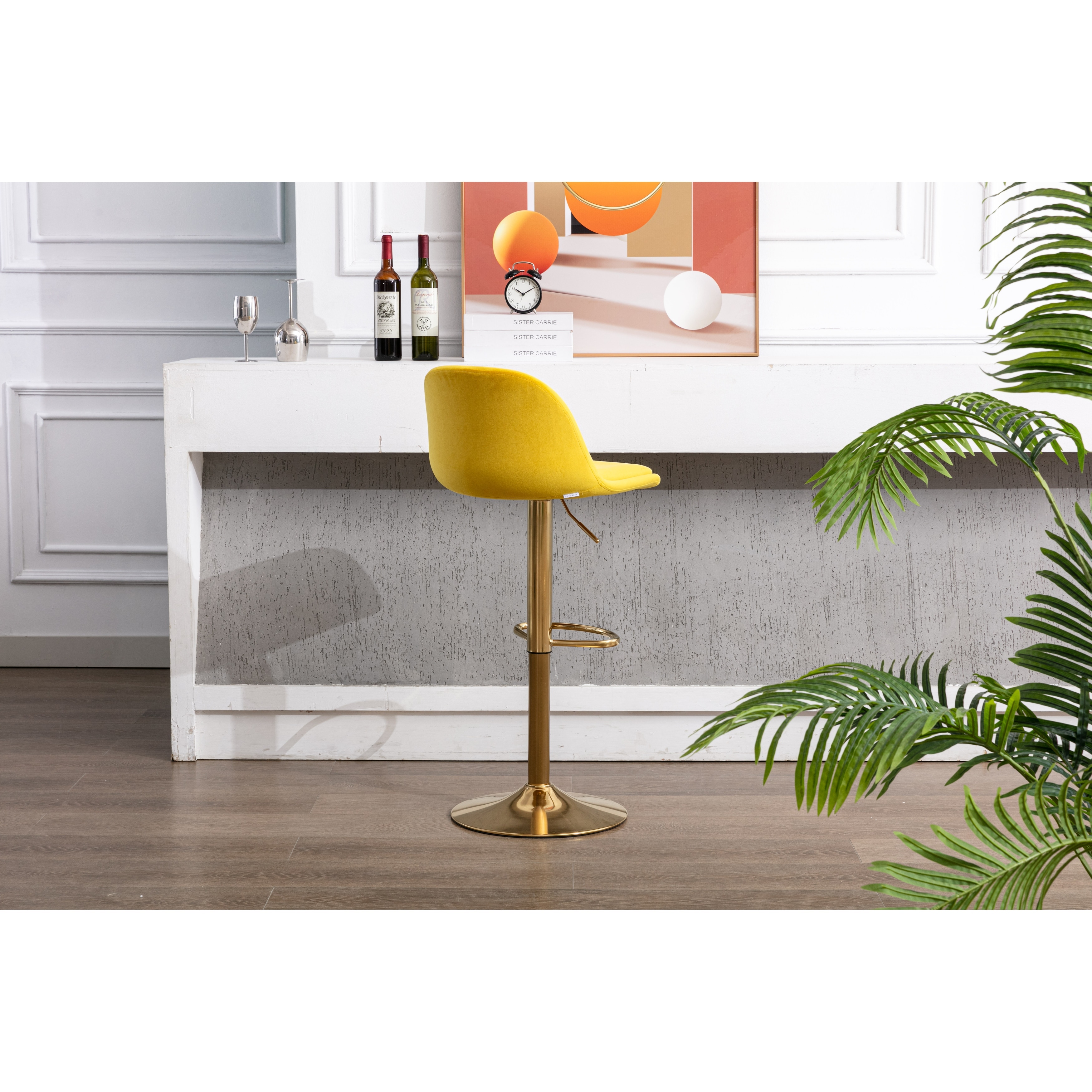 Multi coloured sales bar stools