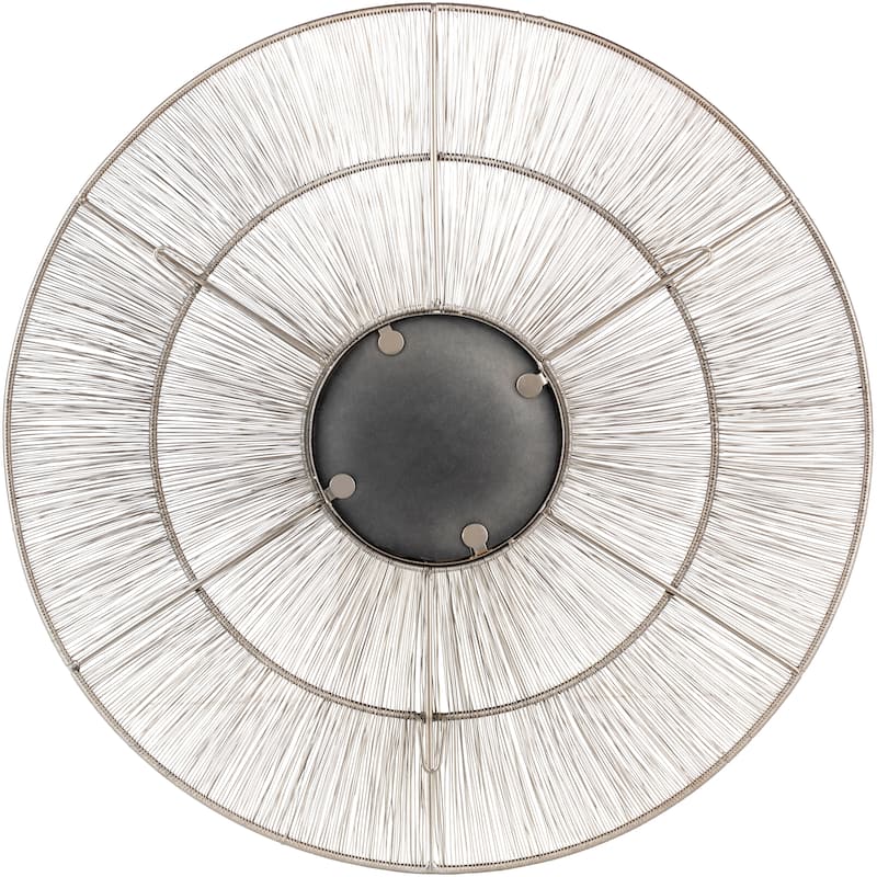 Noor Modern Sunburst Mirror - 36"H x 36"W x 1.5"D