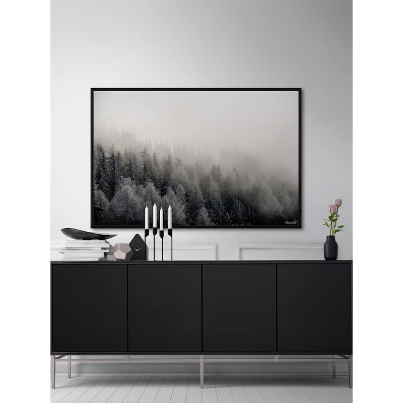 I Belong in the Forest Floater Framed Print on Canvas