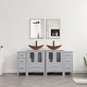preview thumbnail 112 of 146, 72" Bathroom Vanity Set Glass Ceramic Vessel Sink Side Cabinet Combo