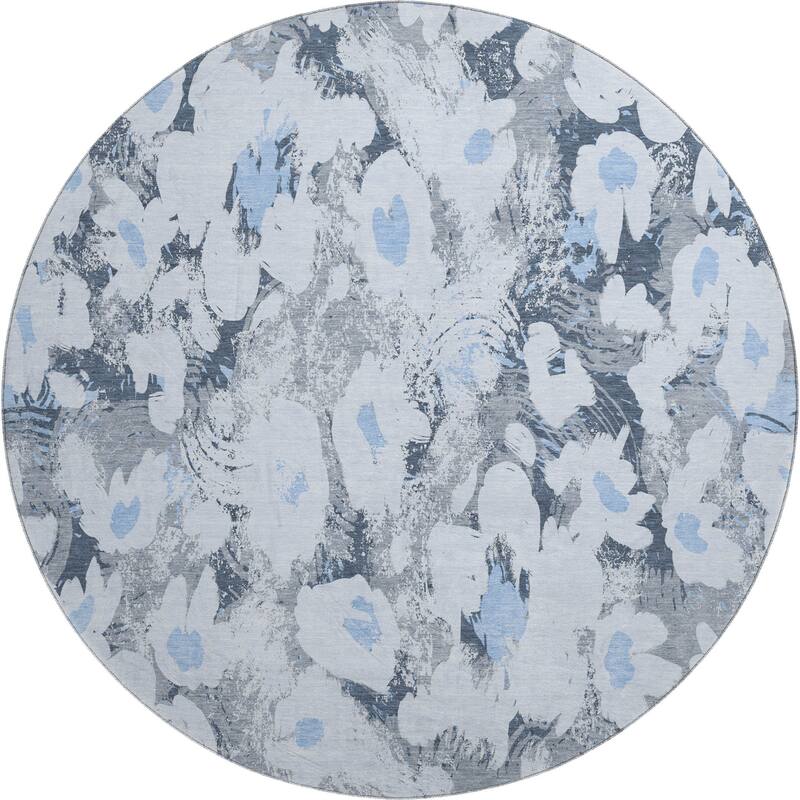 Premium Washable Super Soft Contemporary Floral Mayfield Rug
