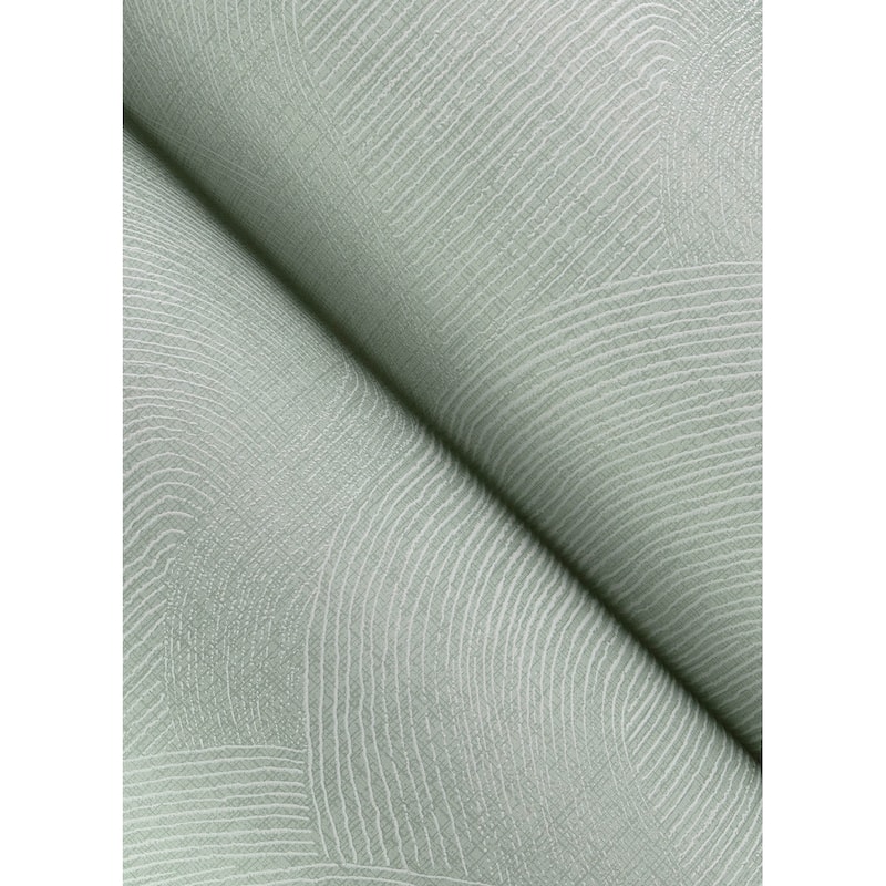 A-Street Prints Folly Seafoam Zen Swirls Wallpaper