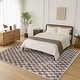 preview thumbnail 41 of 50, World Rug Gallery Contemporary Checkered Area Rug
