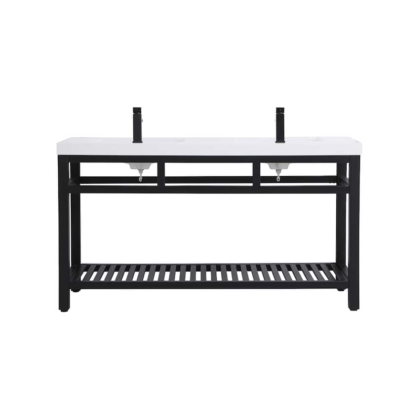 Orion 60 Inch Double Bathroom Vanity