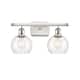 Option White and Polished Chrome / Clear