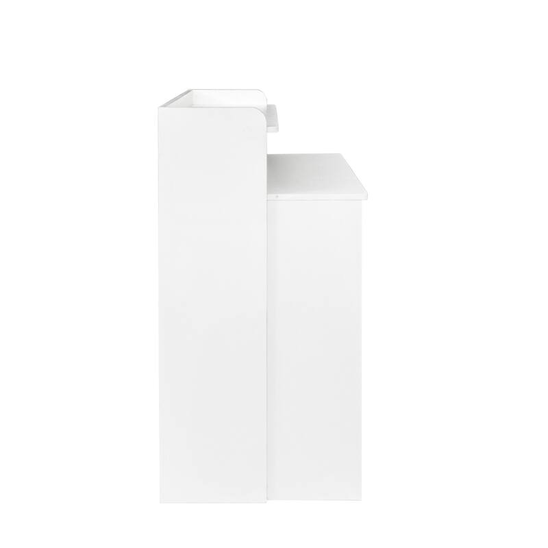 GDF Studio - Nunda Modern Large Extendable Dining Table with Woodgrain Finish