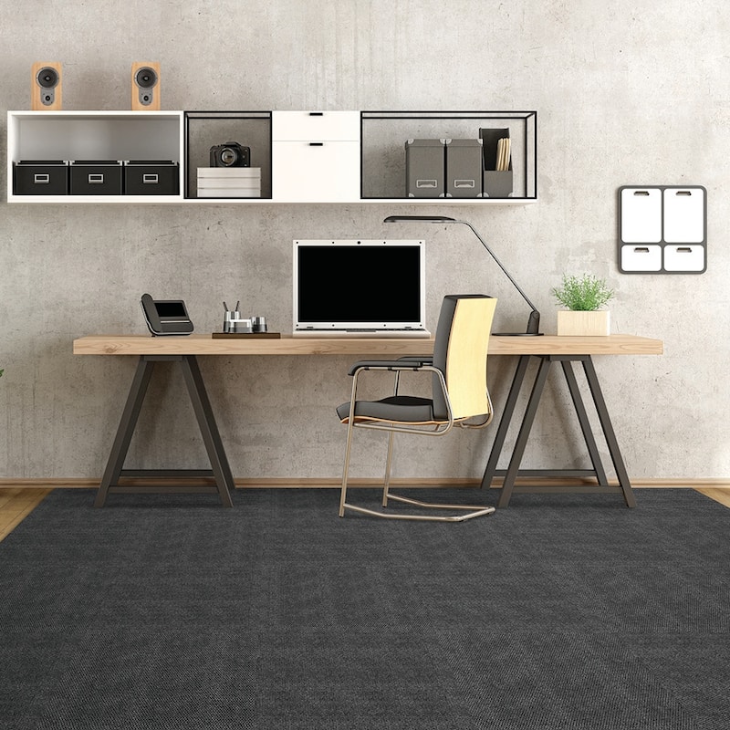 Foss Floors Hobnail 24"x24" Peel and Stick Indoor/Outdoor Carpet Tiles 15/Box