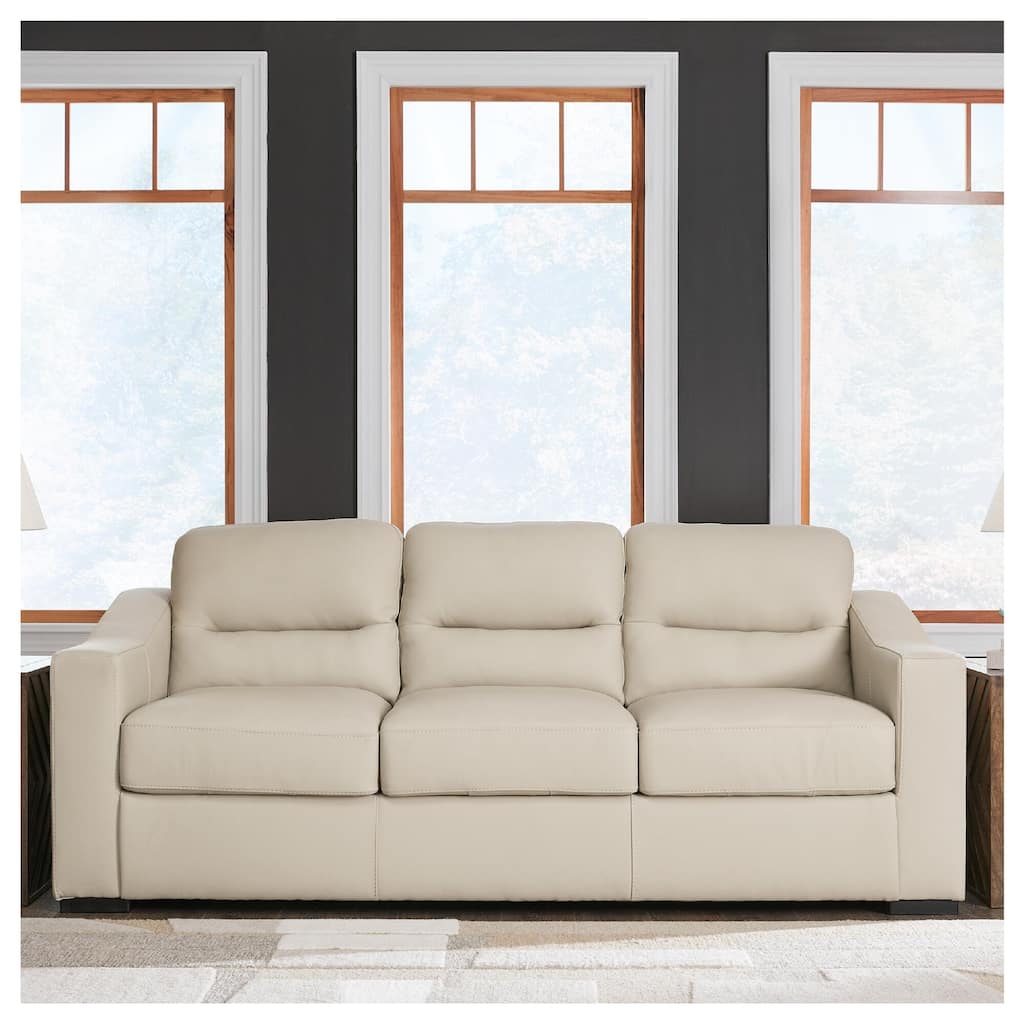 Signature Design by Ashley Treasure Trove Beige Sofa - 93" W x 40" D x 40" H