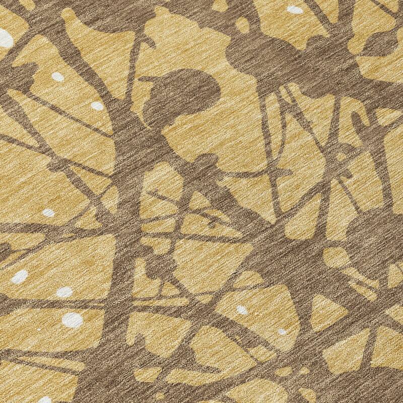 Machine Washable Indoor/ Outdoor Modern Campo Chantille Rug