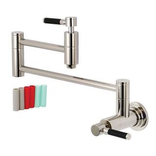 Pot Filler Faucet Wall Mount Brushed Nickel Brass Pot Filler Faucet Wall Mount Brushed Nickel Brass