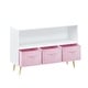 preview thumbnail 32 of 34, Kids bookcase with Collapsible Fabric Drawers，Made of High-Density MDF - Easy Setup