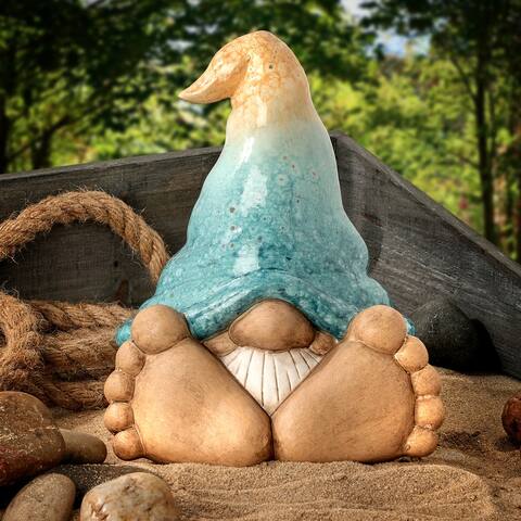 Terracotta Beach Gnome 7.25"