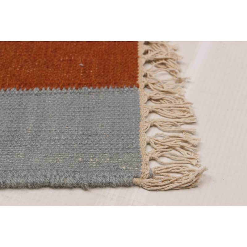 Ankara FW Copper Kilim 5'2" x 7'10" - 5'2 x 7'10